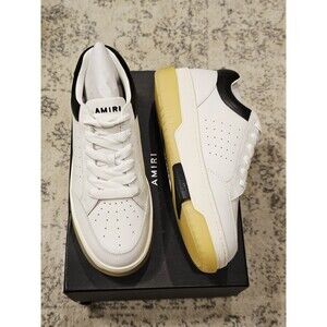 New AMIRI  stadium low white black Sneakers Size 46